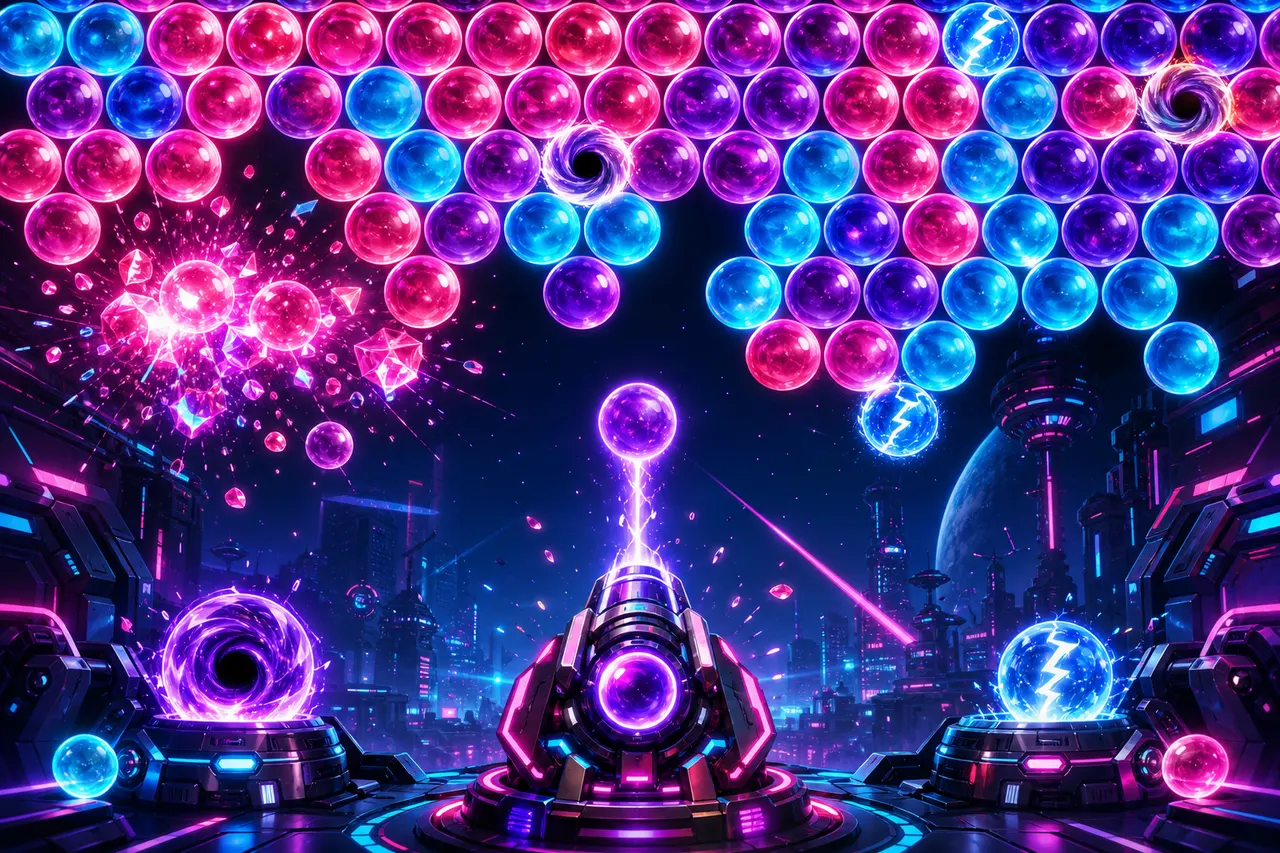 Cyber Bubble Pop