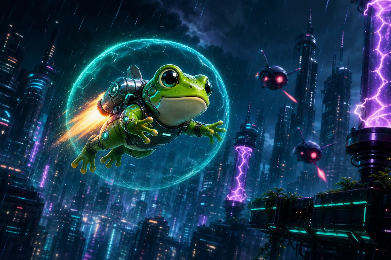 Rainy Frog Dash